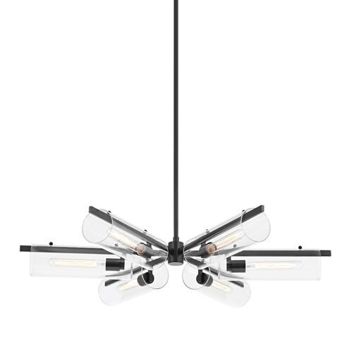 Ariel 6 Light 40 inch Soft Black Chandelier Ceiling Light