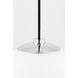 Estee 1 Light 8 inch Polished Nickel Pendant Ceiling Light