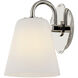 Leonella 1 Light 6.25 inch Polished Nickel Bath and Vanity Wall Light