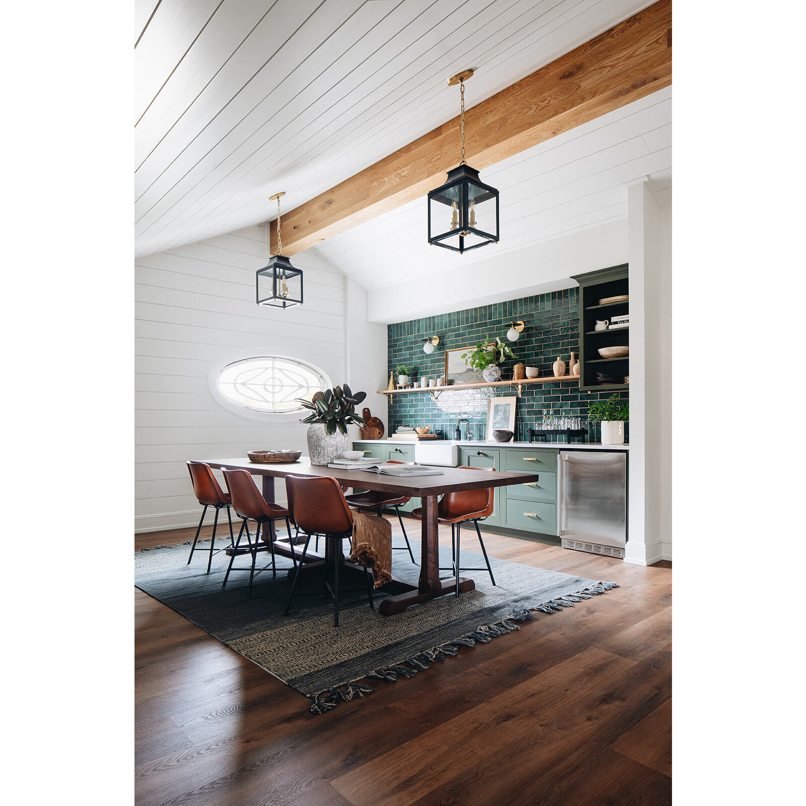 Ellis LED 7 inch Aged Brass and Black Wall Sconce Wall Light