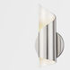 Evie LED 5 inch Polished Nickel ADA Wall Sconce Wall Light