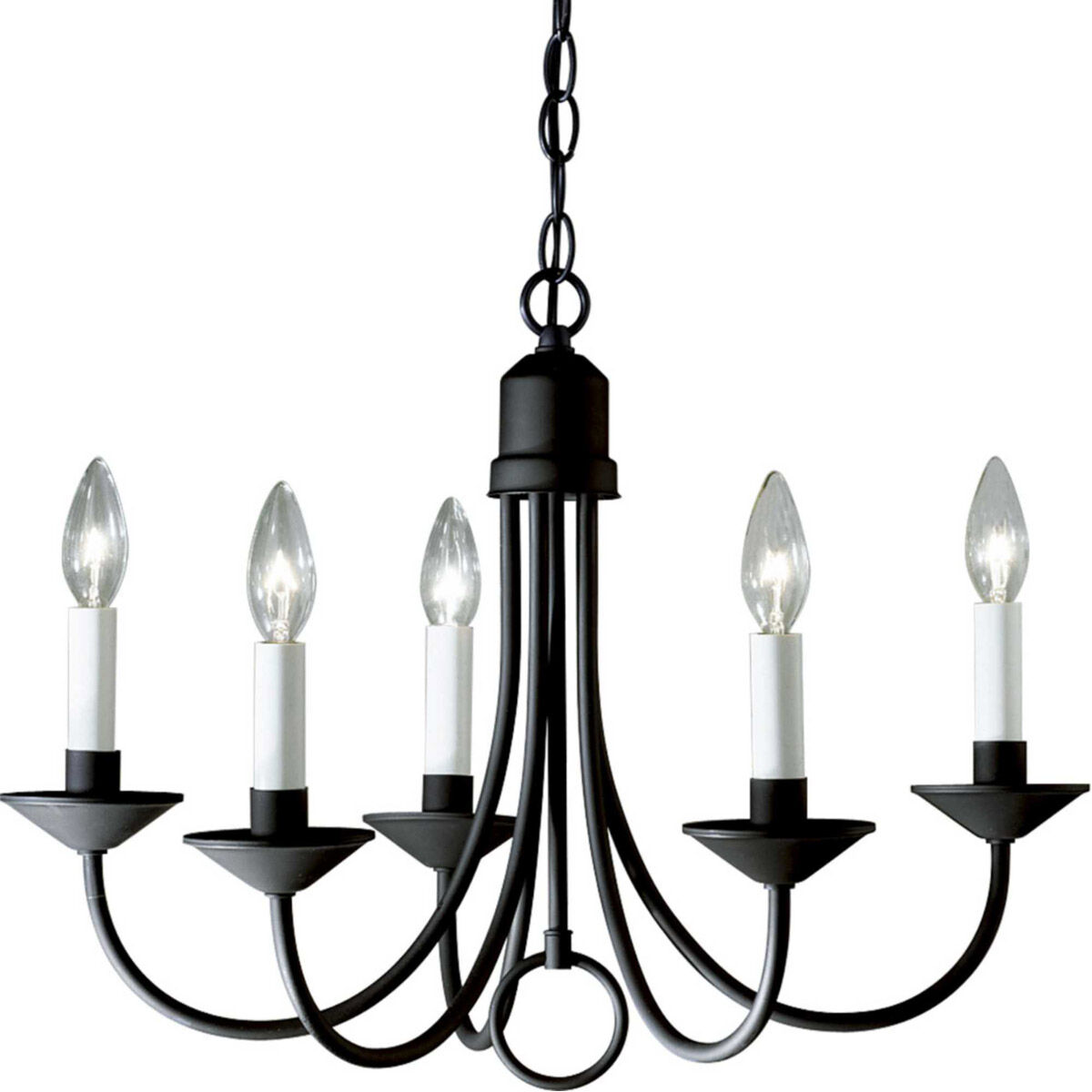 Five Light 5 Light 21.00 inch Chandelier