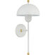 Jojo 1 Light 7.75 inch Aged Brass/Soft White Wall Sconce Wall Light