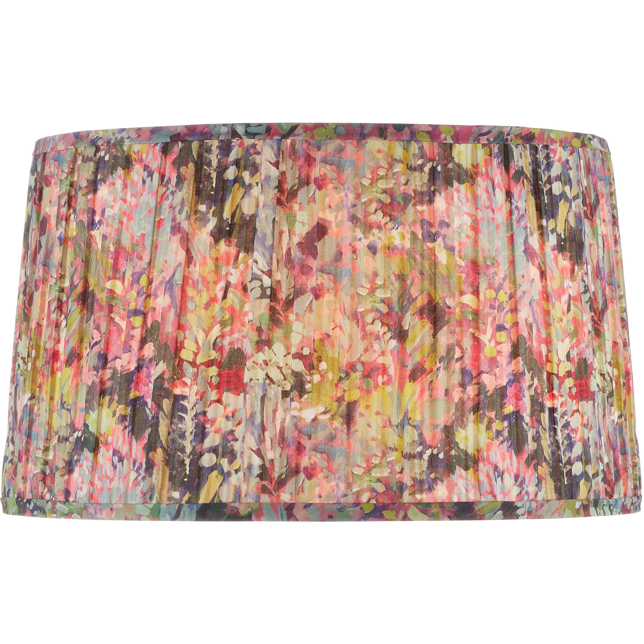 Wildflower Magenta/Green/Blue Tapered Lamp Shade