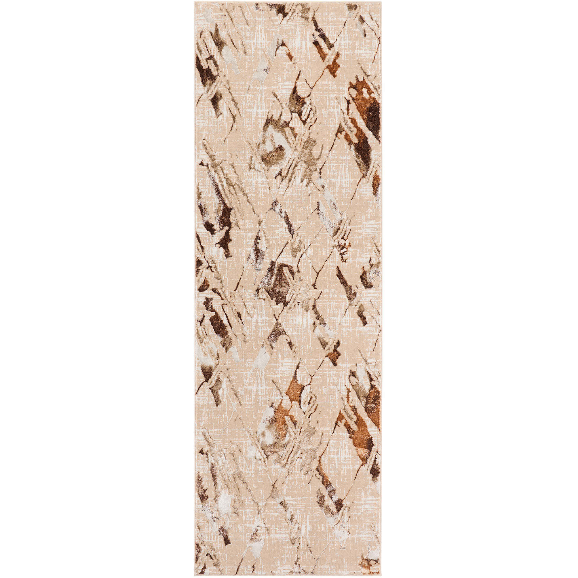 Piave Brown and Beige Indoor Rug