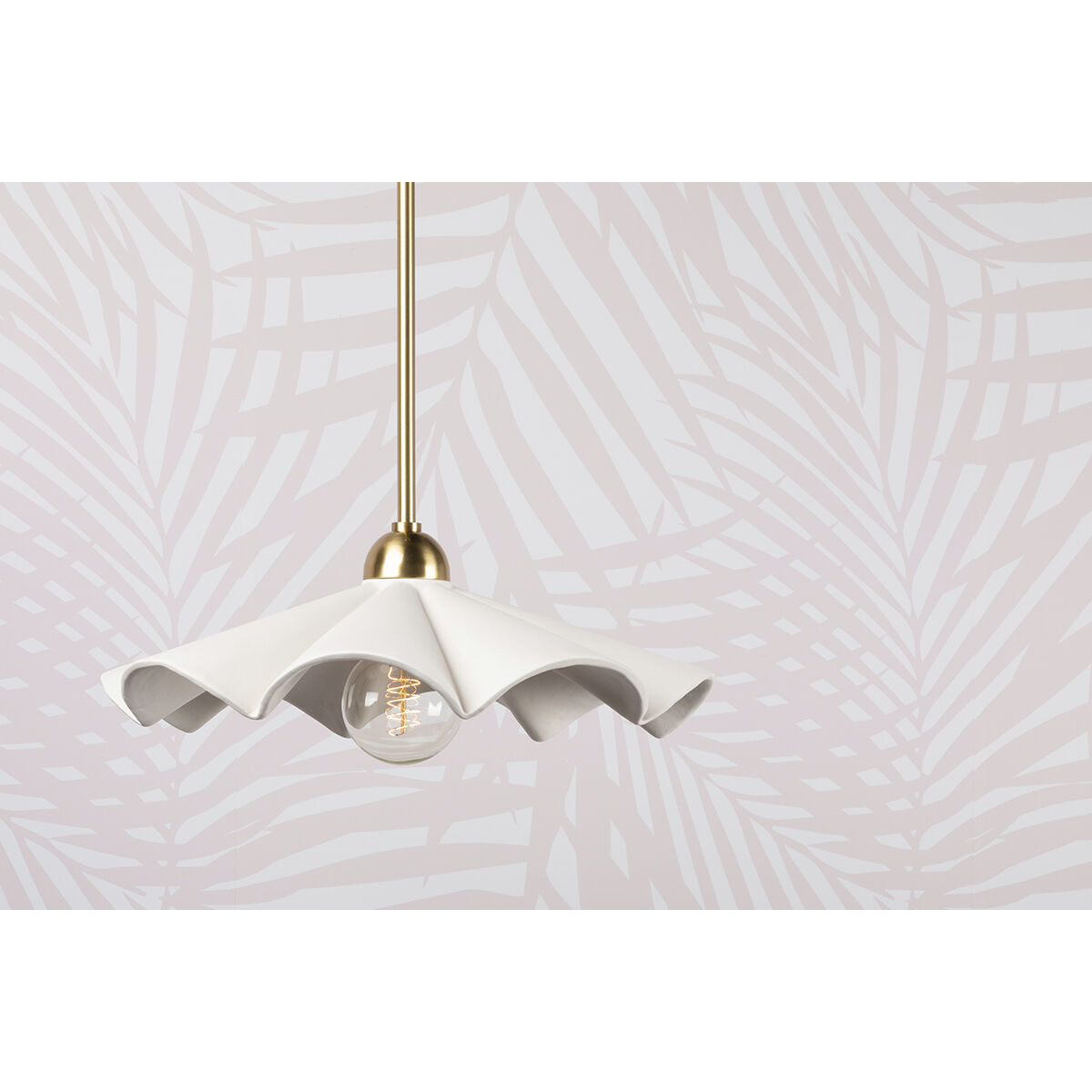 Maisie 1 Light 16 inch Aged Brass Pendant Ceiling Light
