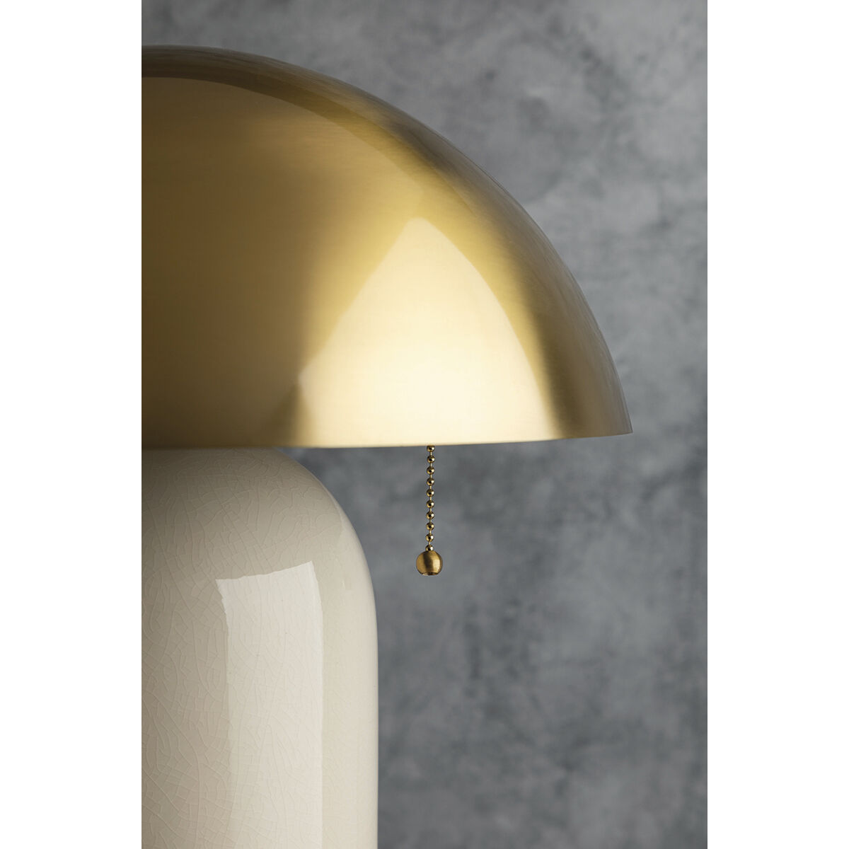 Gaia 16.5 inch 60 watt Aged Brass Table Lamp Portable Light