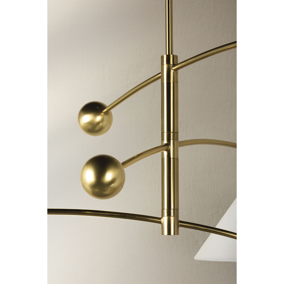 Birdie 3 Light 55 inch Aged Brass Chandelier Ceiling Light