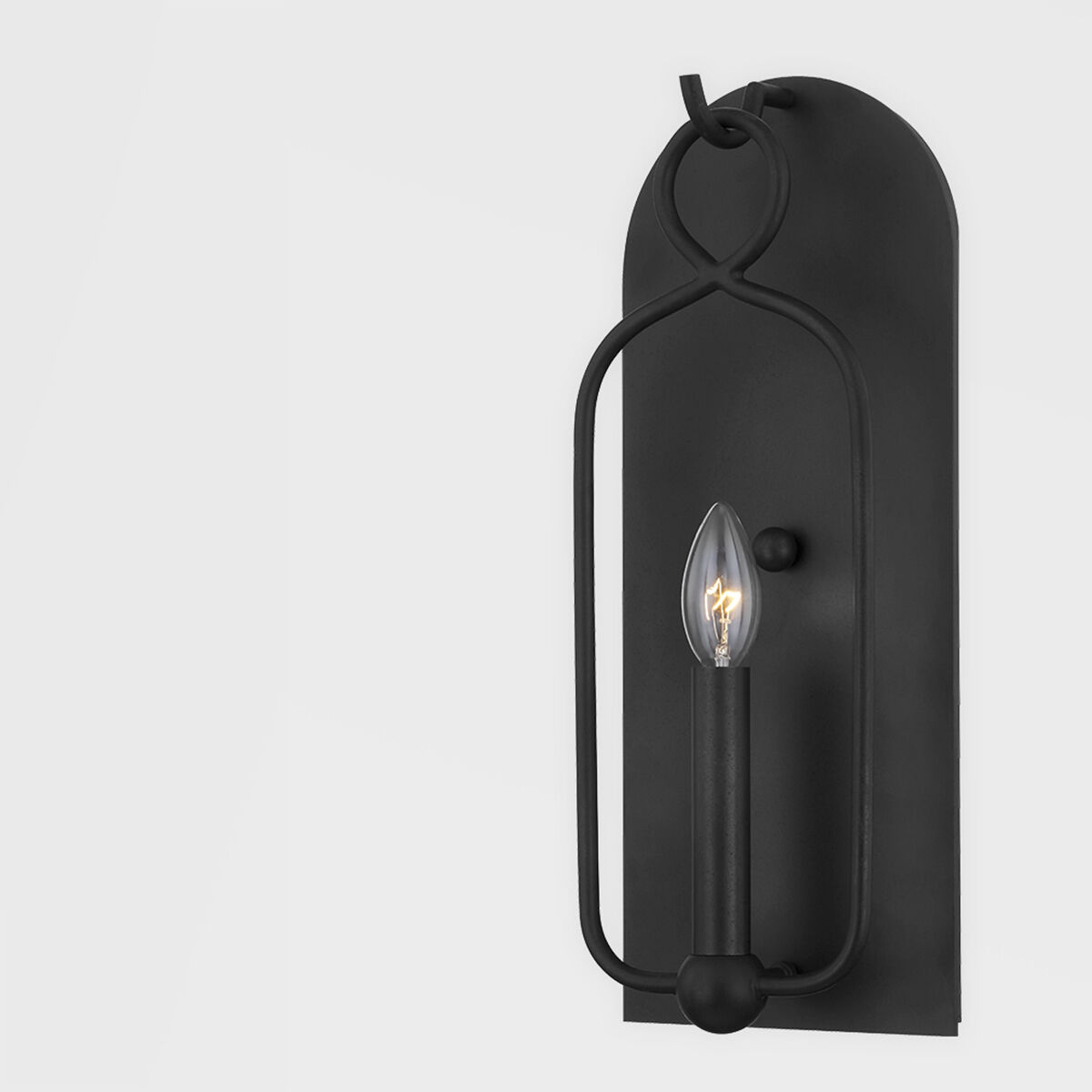 Mallory 1 Light 7 inch Aged Iron ADA Wall Sconce Wall Light