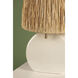 Aneesa 21 inch 60 watt Aged Brass Table Lamp Portable Light