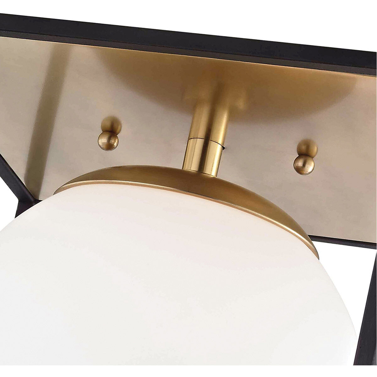 Aira 1 Light 14 inch Aged Brass Flush Mount Ceiling Light