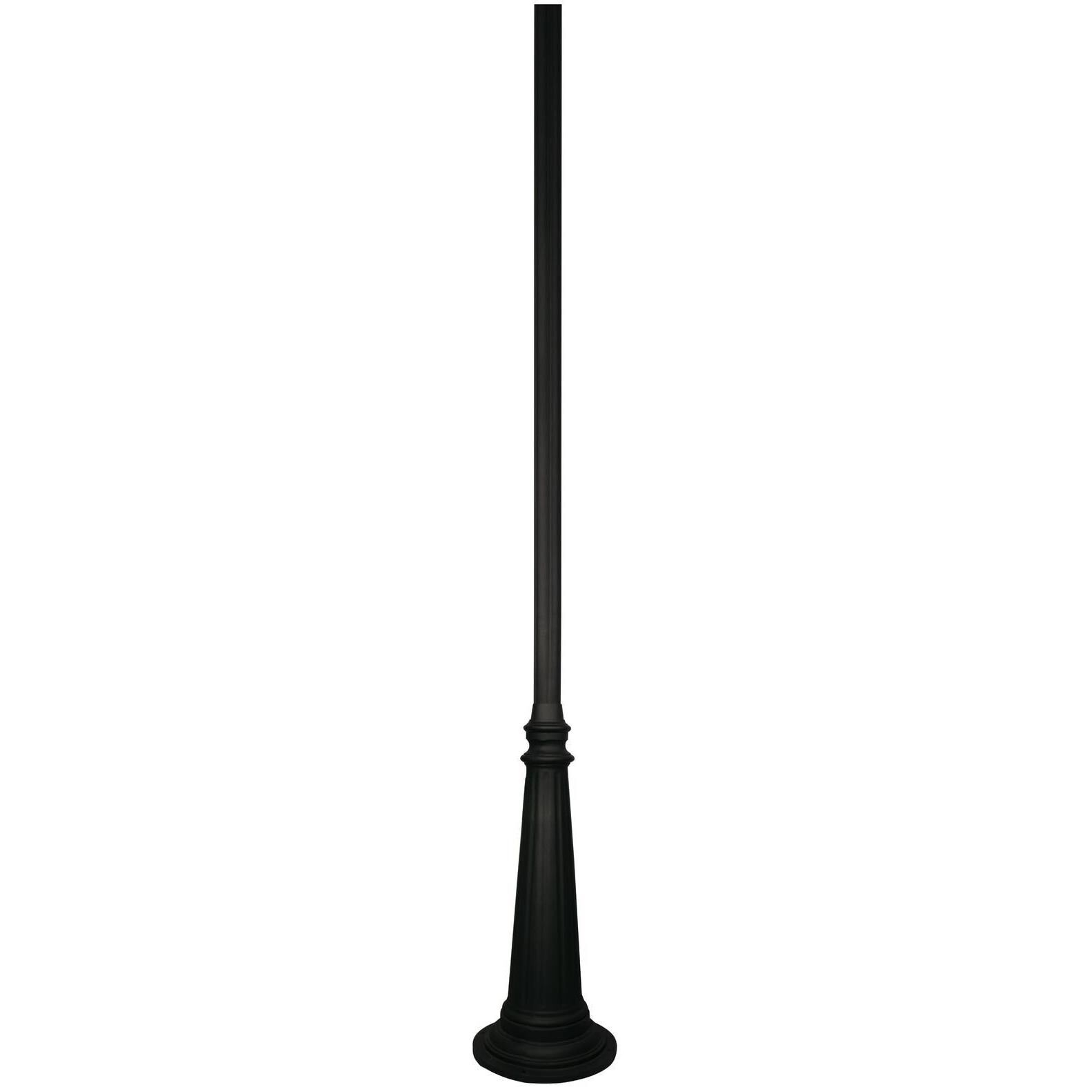 Outdoor Post Black Outdoor Posts + Hardware