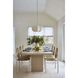 Alexandra 1 Light 20 inch Aged Brass Pendant Ceiling Light
