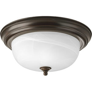 Adelmo 2 Light 13.25 inch Antique Bronze Flush Mount Ceiling Light