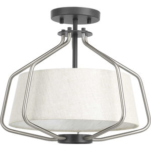 Hangar 2 Light 16.00 inch Semi-Flush Mount