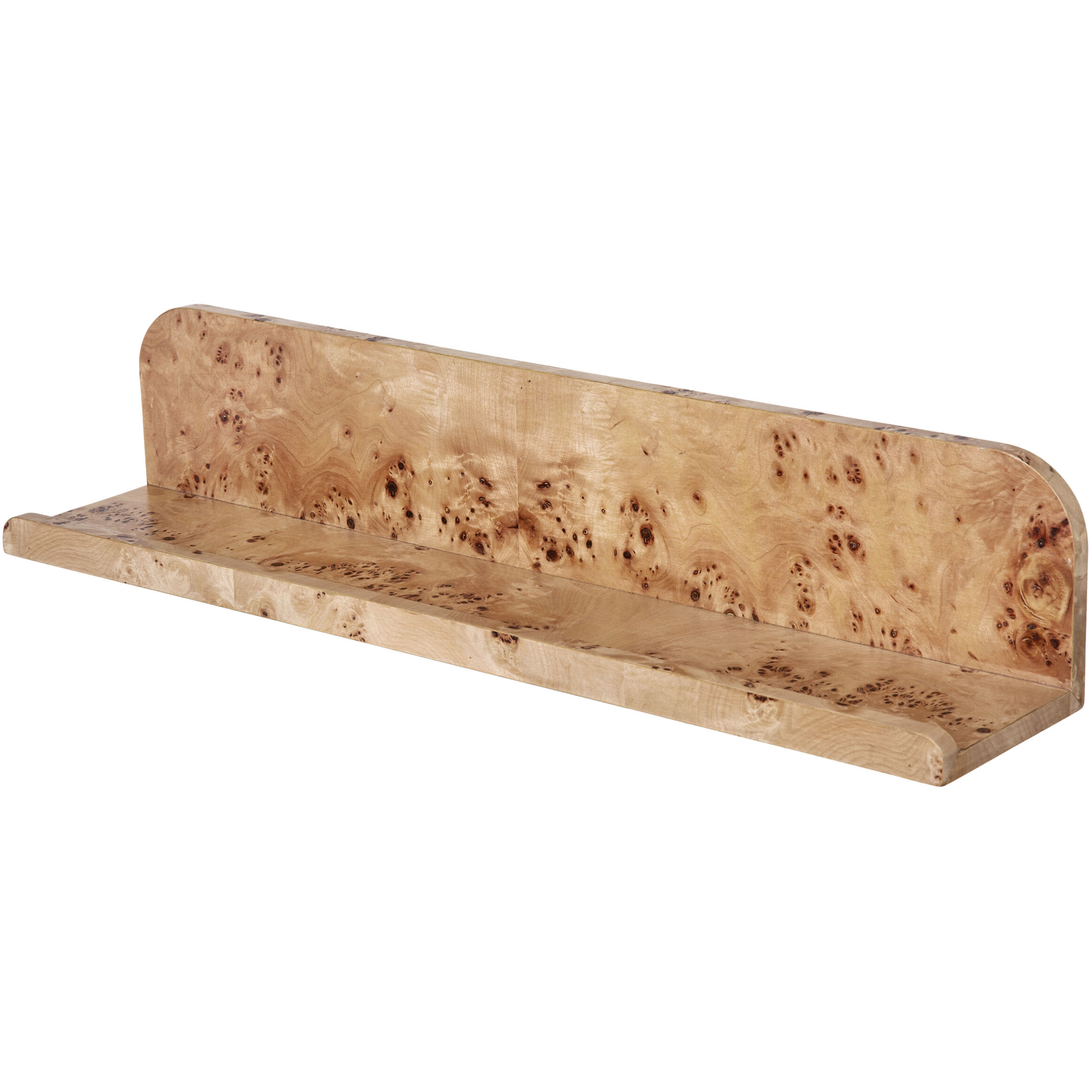 Anita 23.6 inch Brown Wall Shelf