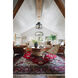 Leigh 4 Light 16 inch Aged Brass and Navy Pendant Ceiling Light 