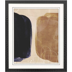 Tota Black and White and Brown and Neutral Framed Art