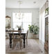 Bailey 6 Light 24 inch Aged Brass Chandelier Ceiling Light