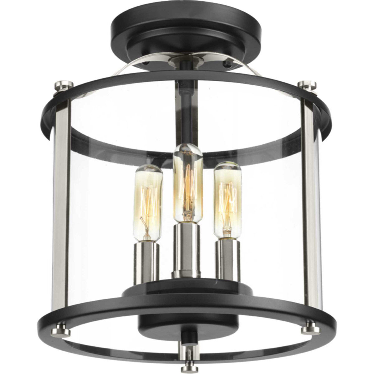 Squire 3 Light 9.88 inch Outdoor Ceiling Light