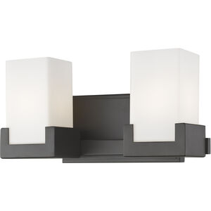 Peak 2 Light 13.00 inch Bathroom Vanity Light