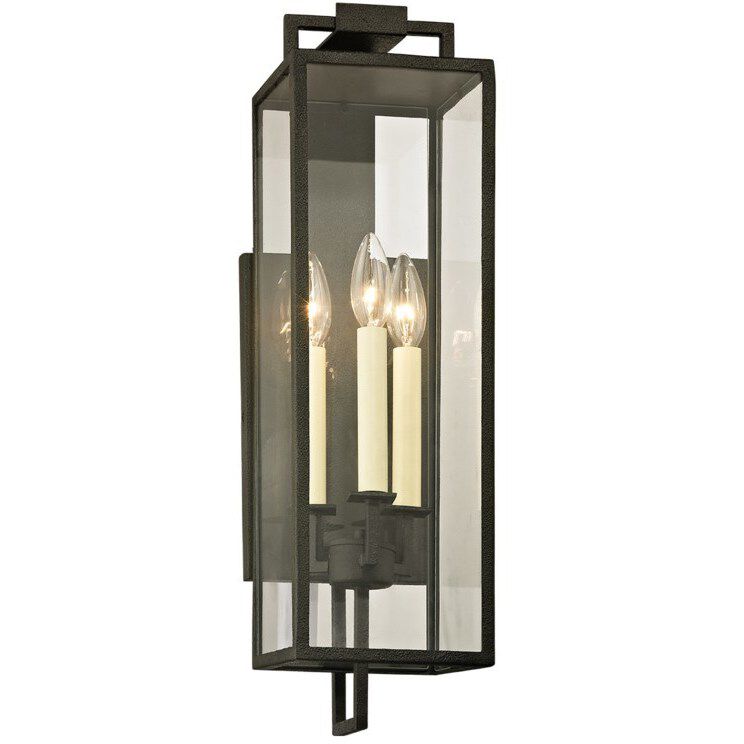 Beckham 3 Light 6.00 inch Outdoor Wall Light