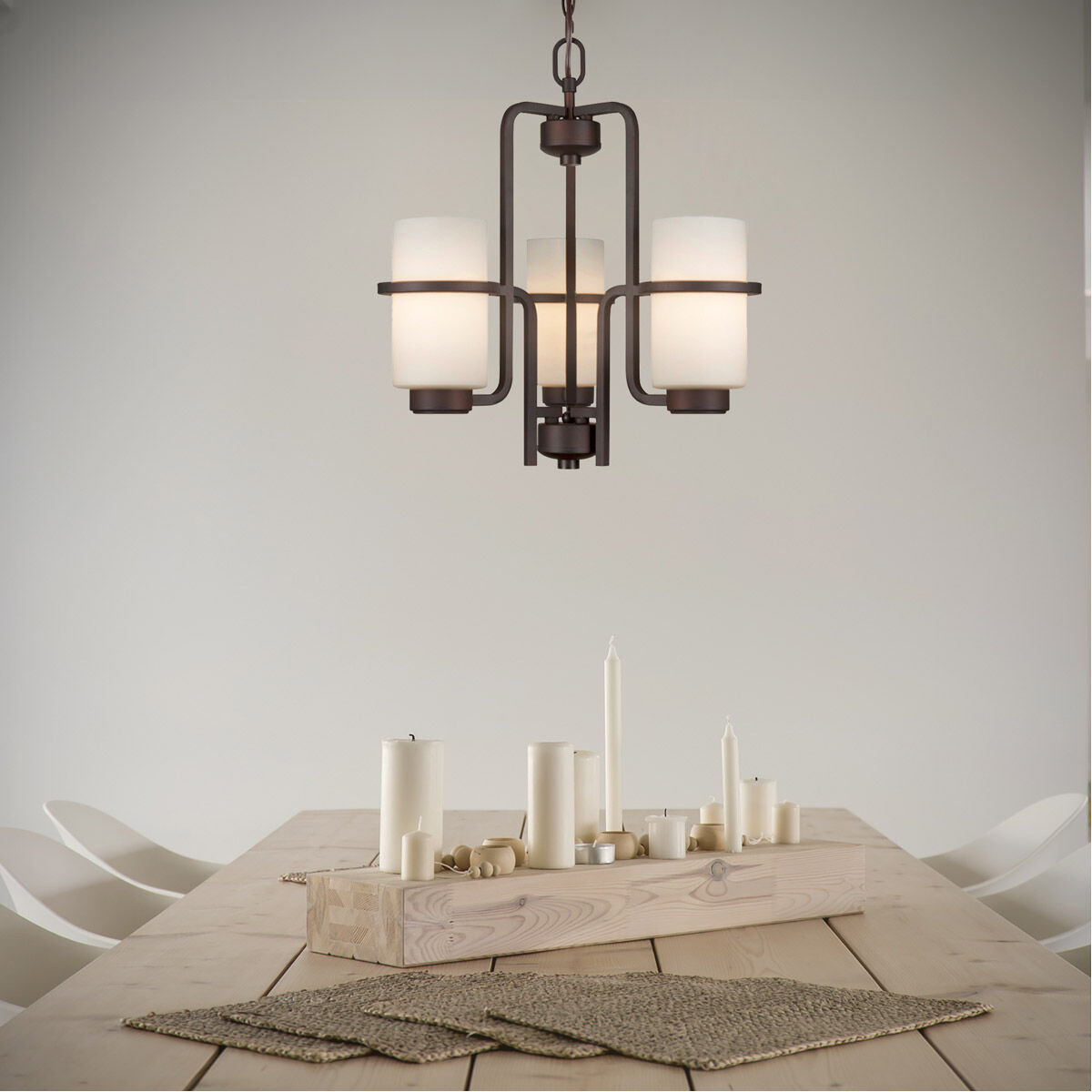 Aubrey 3 Light 18.00 inch Chandelier