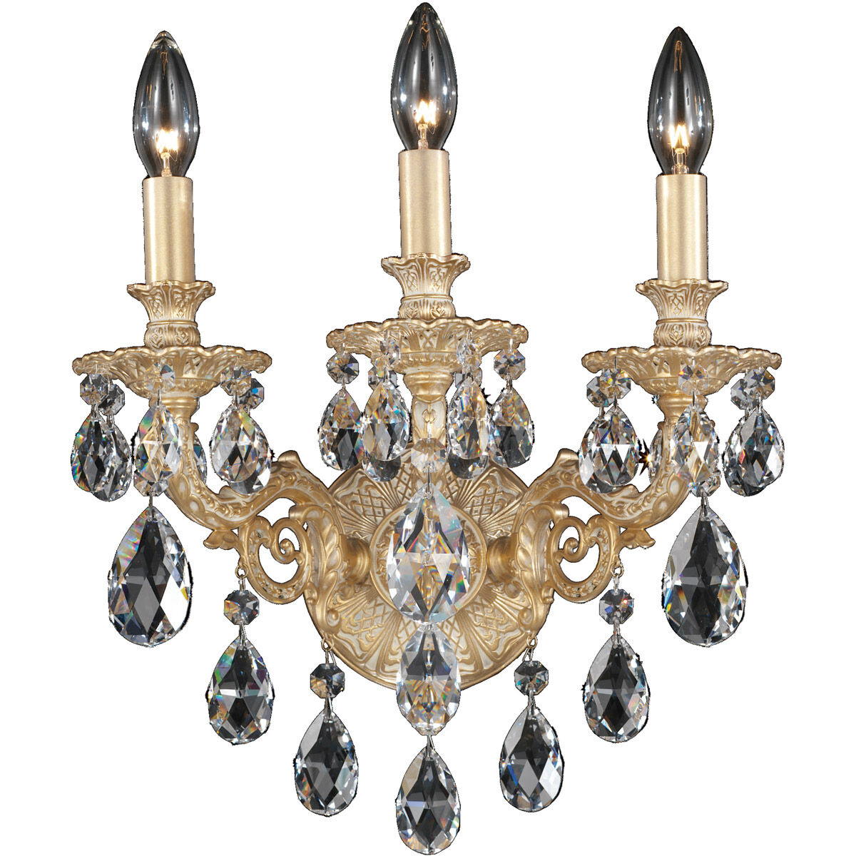 Milano 3 Light 8.50 inch Wall Sconce