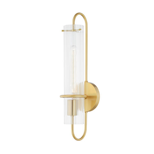 Beck 1 Light 5 inch Aged Brass Wall Sconce Wall Light