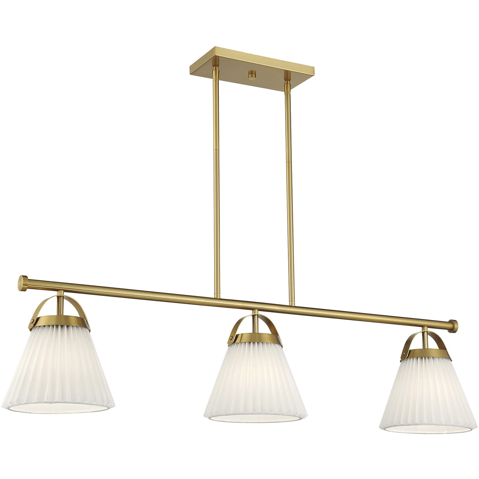 Scandinavian 3 Light 8.00 inch Island Light