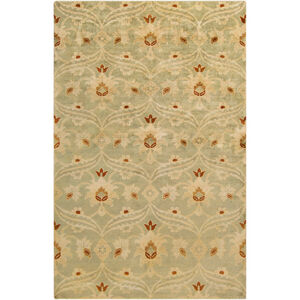 Ainsley 102 X 66 inch Lime, Burnt Orange, Wheat Rug