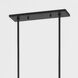Mallory 6 Light 45 inch Aged Iron Island Pendant Ceiling Light