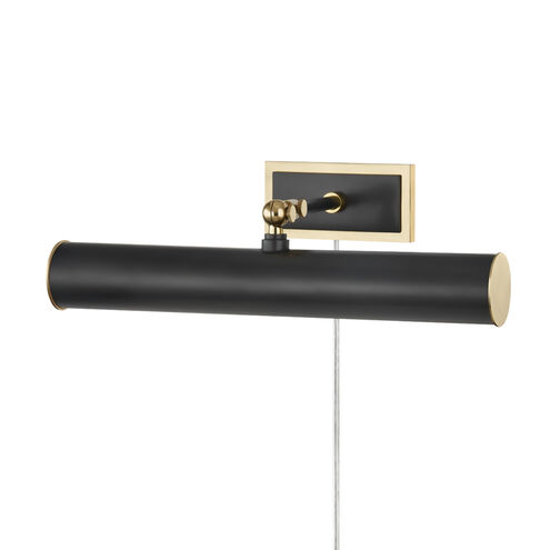 Holly 50 watt 16 inch Aged Old Bronze Picture Light Wall Light, with Plug