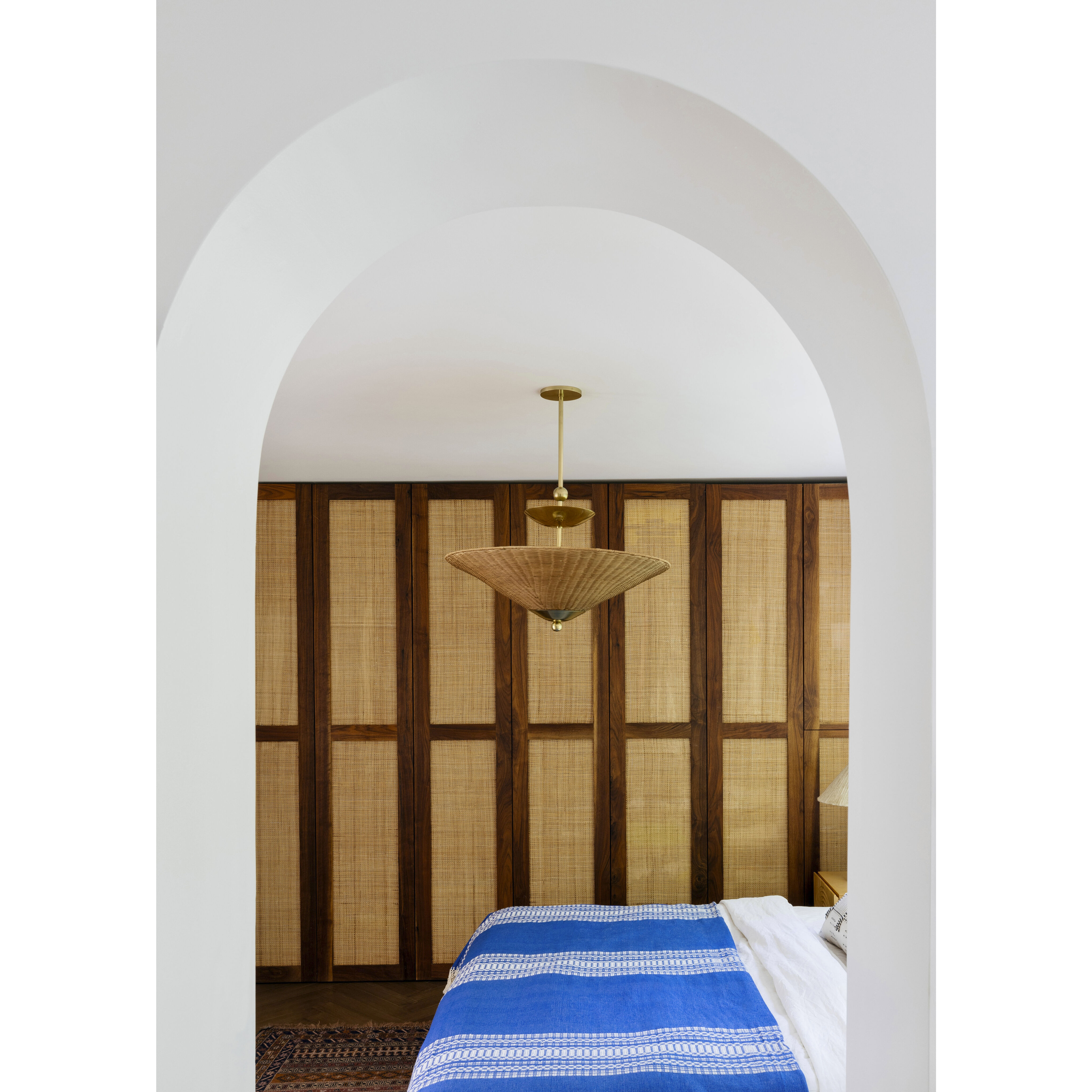 Perilla 1 Light 30 inch Aged Brass Pendant Ceiling Light