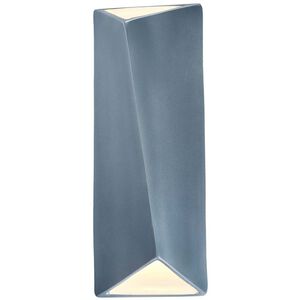 Ambiance Collection LED 9 inch Celadon Green Crackle Wall Sconce Wall Light