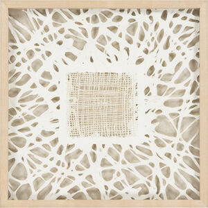 Sanctity Taupe Wall Art, Square