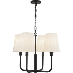 Alora Mood Plisse 4 Light 22.50 inch Chandelier