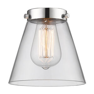 Small Cone Clear Glass, Small, Cone