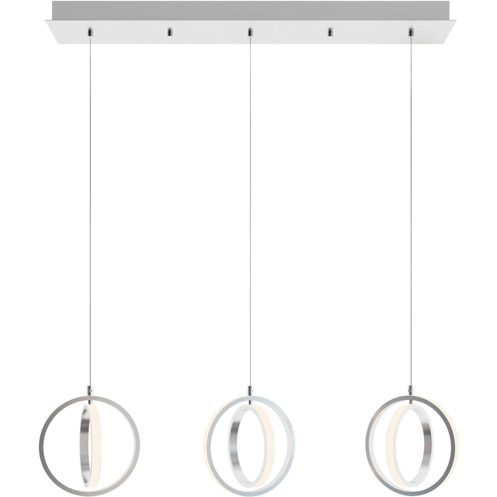 Lock 3 Light 9.00 inch Island Light