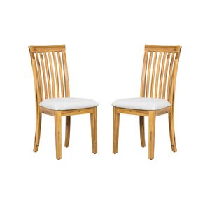 Anita Natural/White Dining Chair