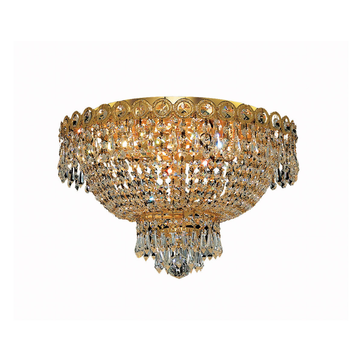 Century 4 Light 16.00 inch Flush Mount