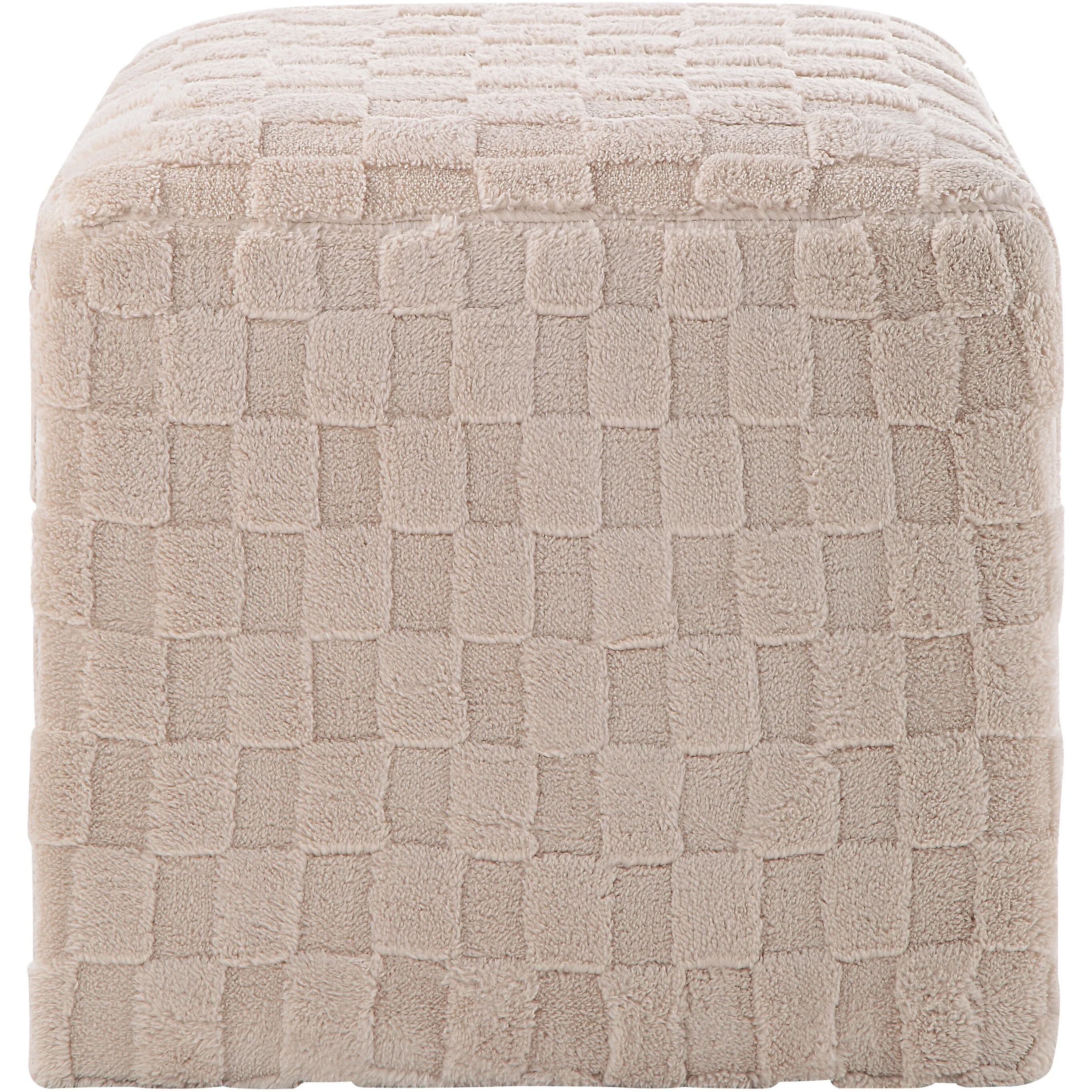 Jenkins 18.11 inch Beige Ottoman