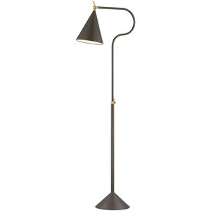 Harriet 62.5 inch 15.00 watt Aged Brass/True Bronze Floor Lamp Portable Light