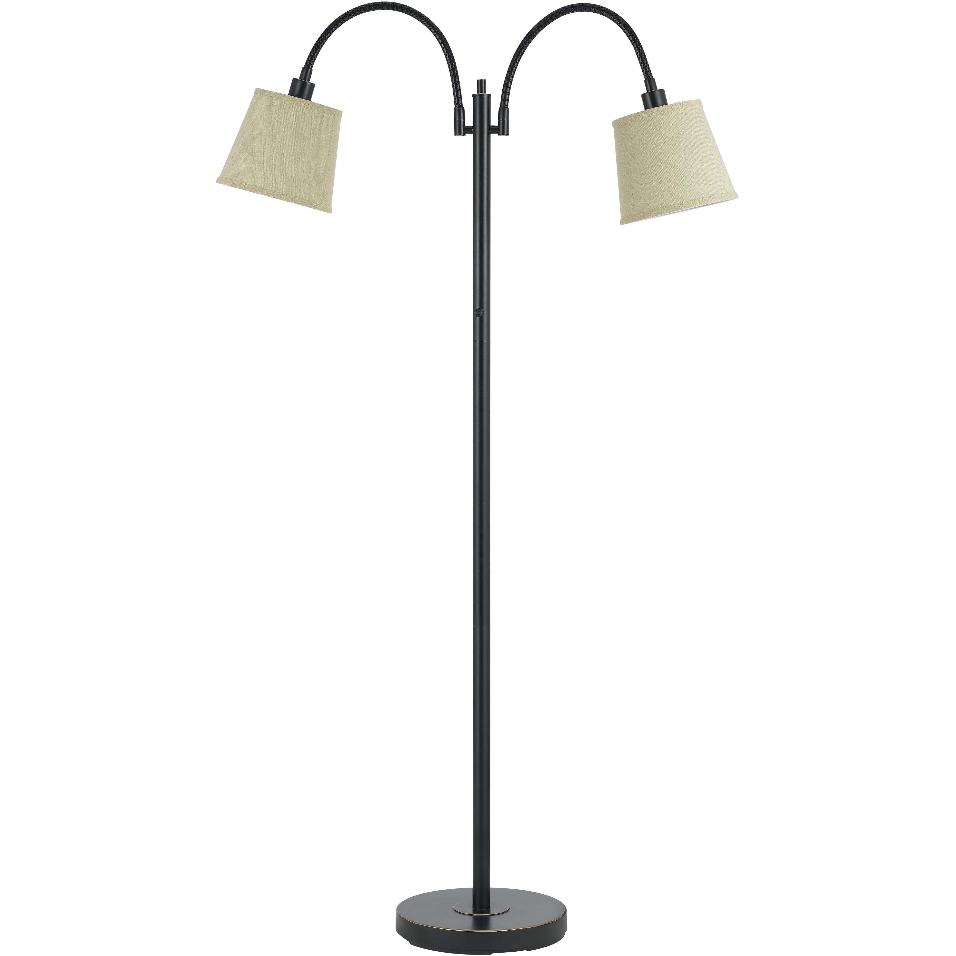 Gail 2 Light 12.00 inch Floor Lamp