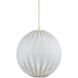 Arabella 1 Light 24 inch Aged Brass Pendant Ceiling Light