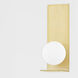 Lani LED 5 inch Aged Brass Wall Sconce Wall Light