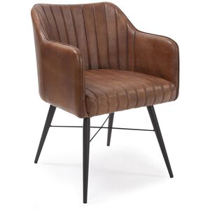 Houston Brown/Black Chair