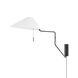 Aisa 1 Light 12 inch Old Bronze Plug-In Sconce Wall Light