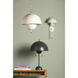 Jojo 2 Light 15 inch Aged Brass/Soft White Pendant Ceiling Light