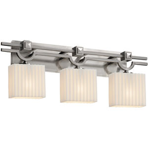 Porcelina 3 Light 29.00 inch Bathroom Vanity Light